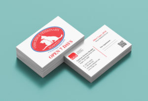 Concierge Veterinary Clinic Business Card