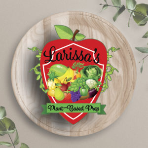 Larissa's Plant-Based Prep Logo