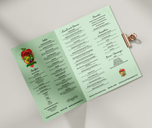 Larissa's Plant-Based Prep Menu