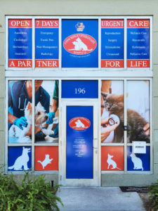 Concierge Veterinary Clinic Window Graphics